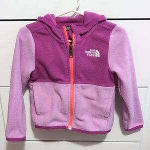 The North Face Two-Tone Pink Fleece Jacket